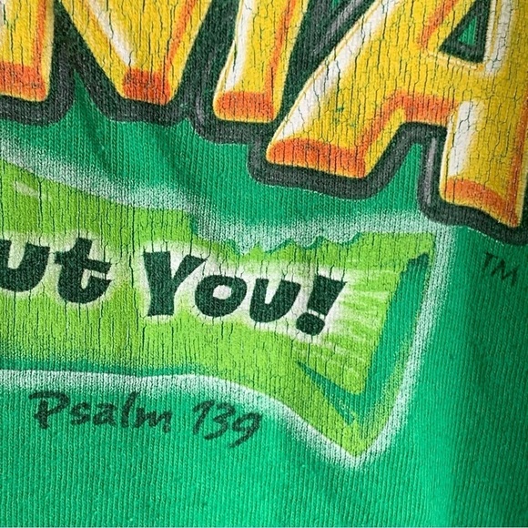 Vintage Pandamania VBS God Tee Shirt Size Medium Jesus Religion Psalm 139 - Picture 5 of 6